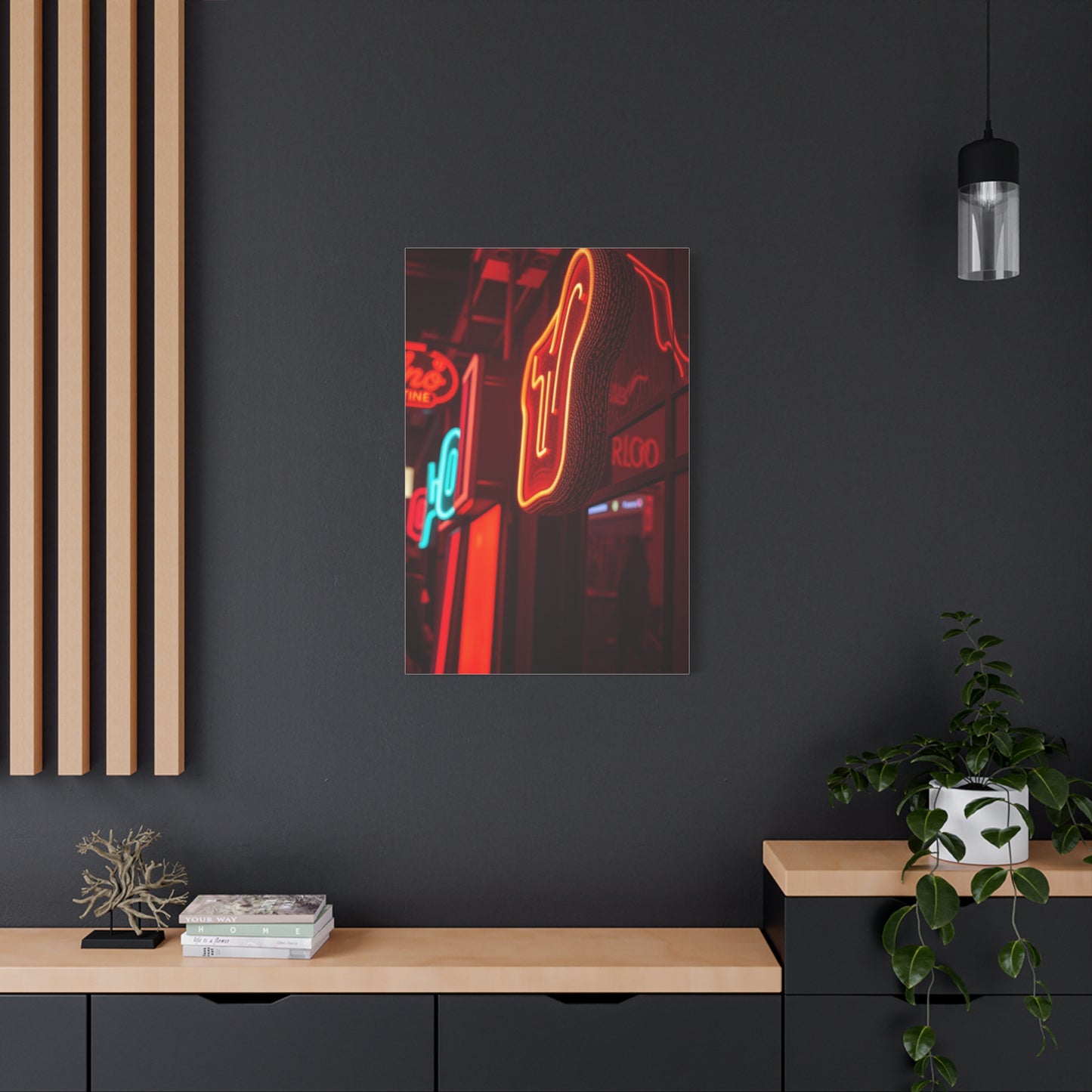 Mid-Century Elegance Panel Wall Art & Canvas Print