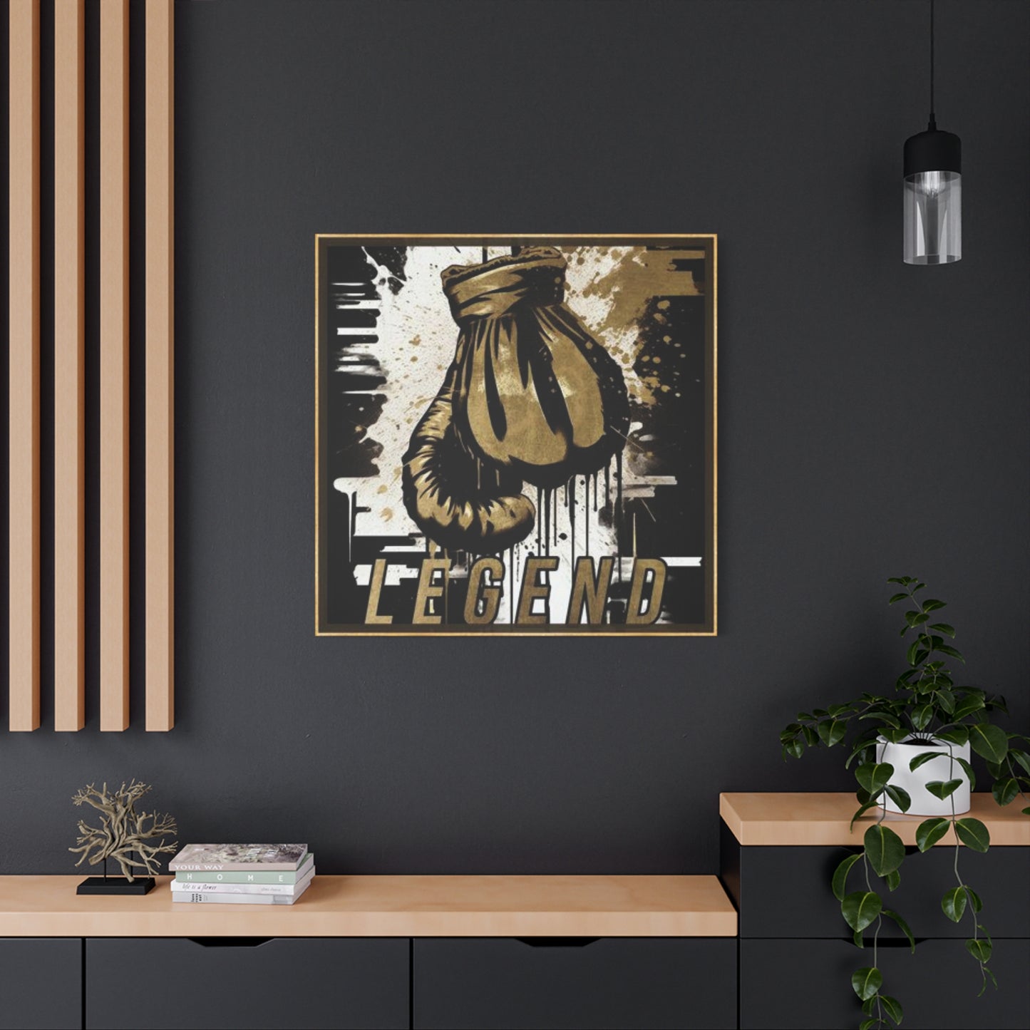 Boxing Legend Man Cave Decor Wall Art & Canvas Prints