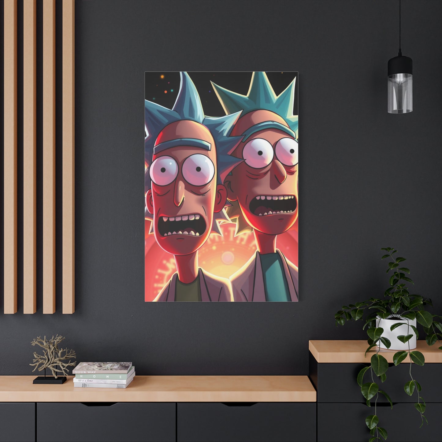 Quantum Realms Canvas Wall Art & Canvas Print