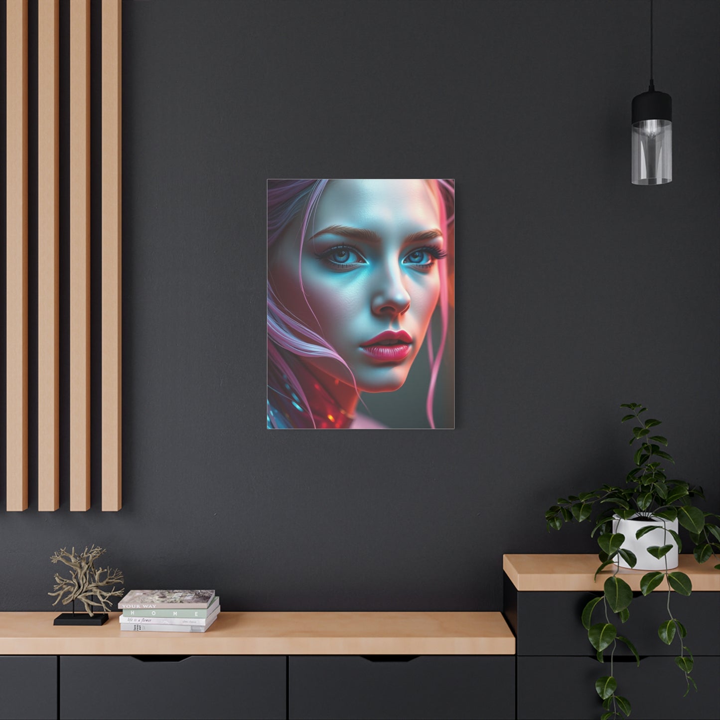 Roseate Dreamscape Art Panel Wall Art & Canvas Print