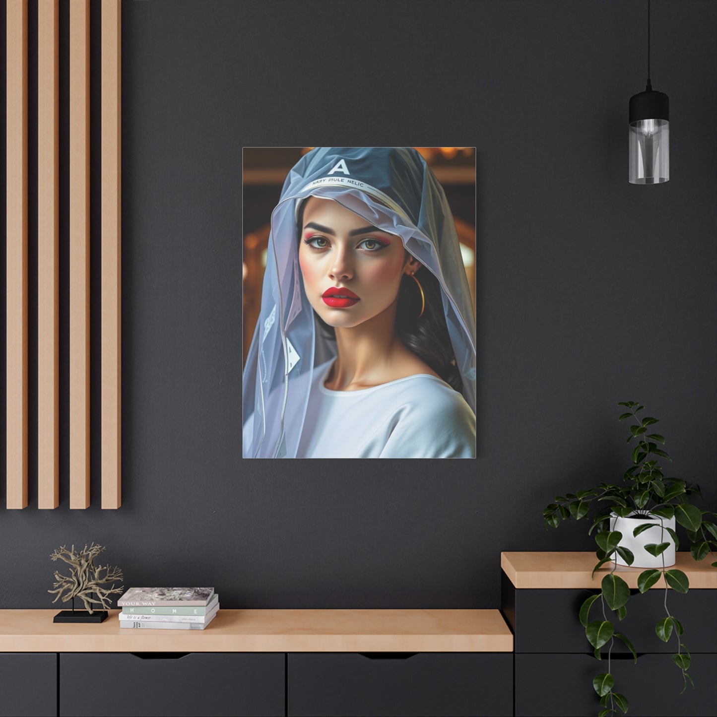 Luxe Fashion Artistry Canvas Wall Art & Canvas Print