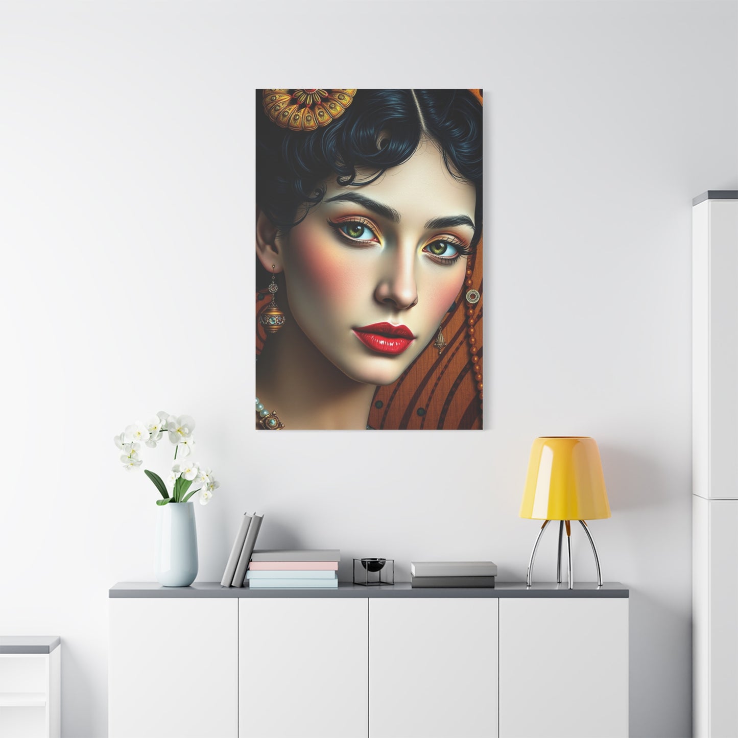 Gilded Serenity Canvas
