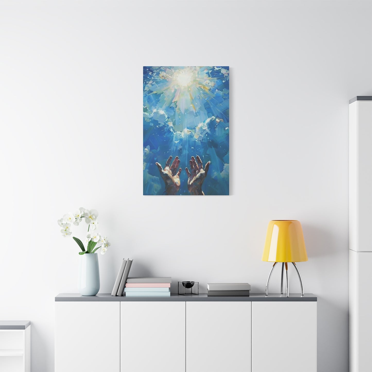 God Light Hope Wall Art & Canvas Prints
