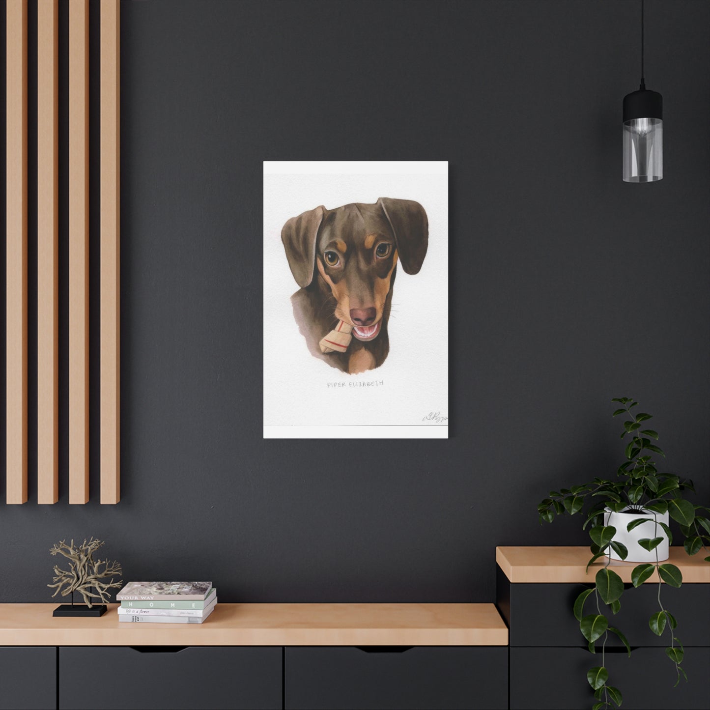Grace Pop Wag Dog Wall Art & Canvas Prints