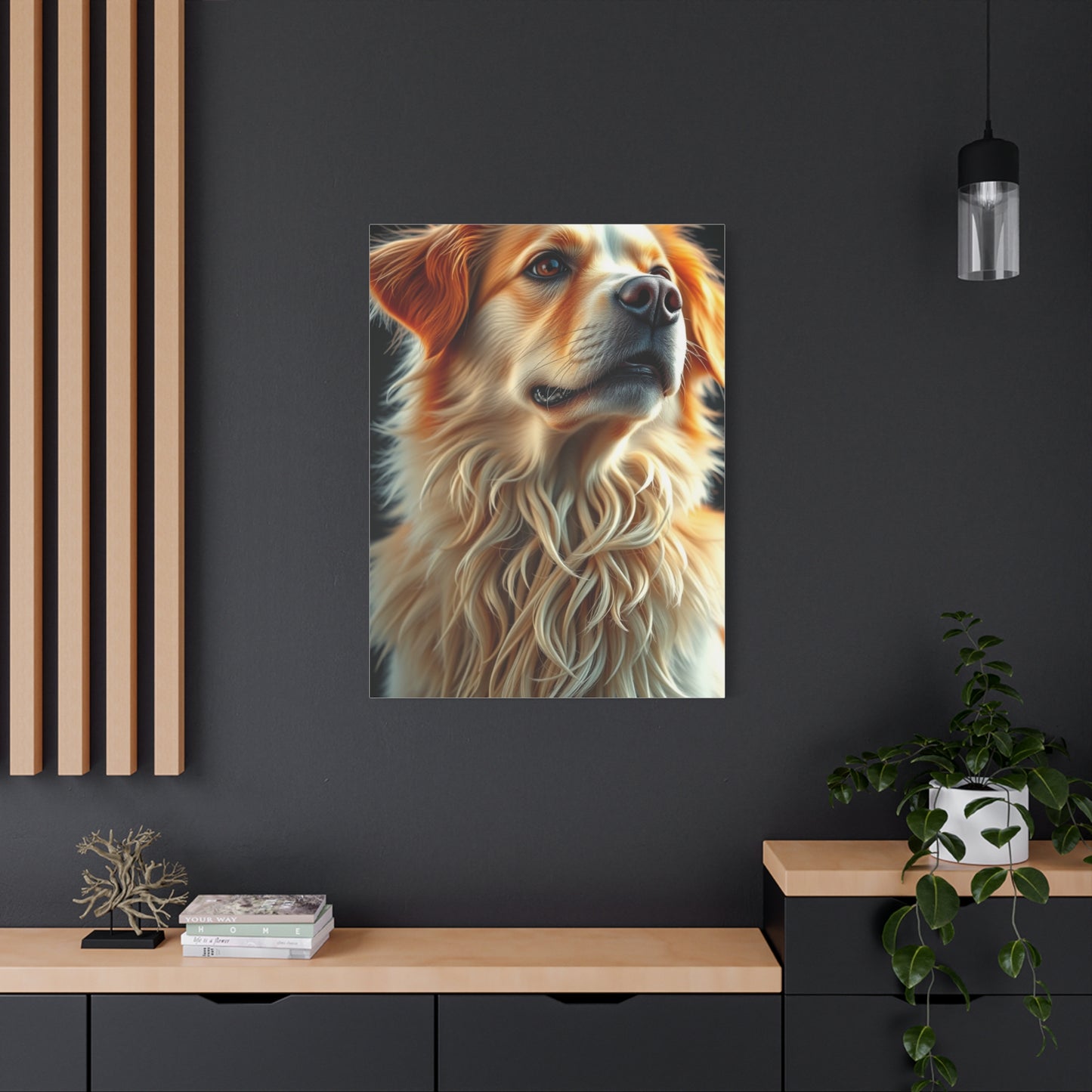 Noble Dog Renditions Canvas Wall Art & Canvas Print