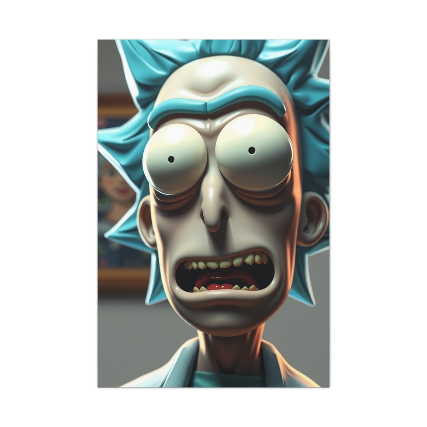 Rick and Morty Art Premium Canvas 19 Wall Art & Canvas Print