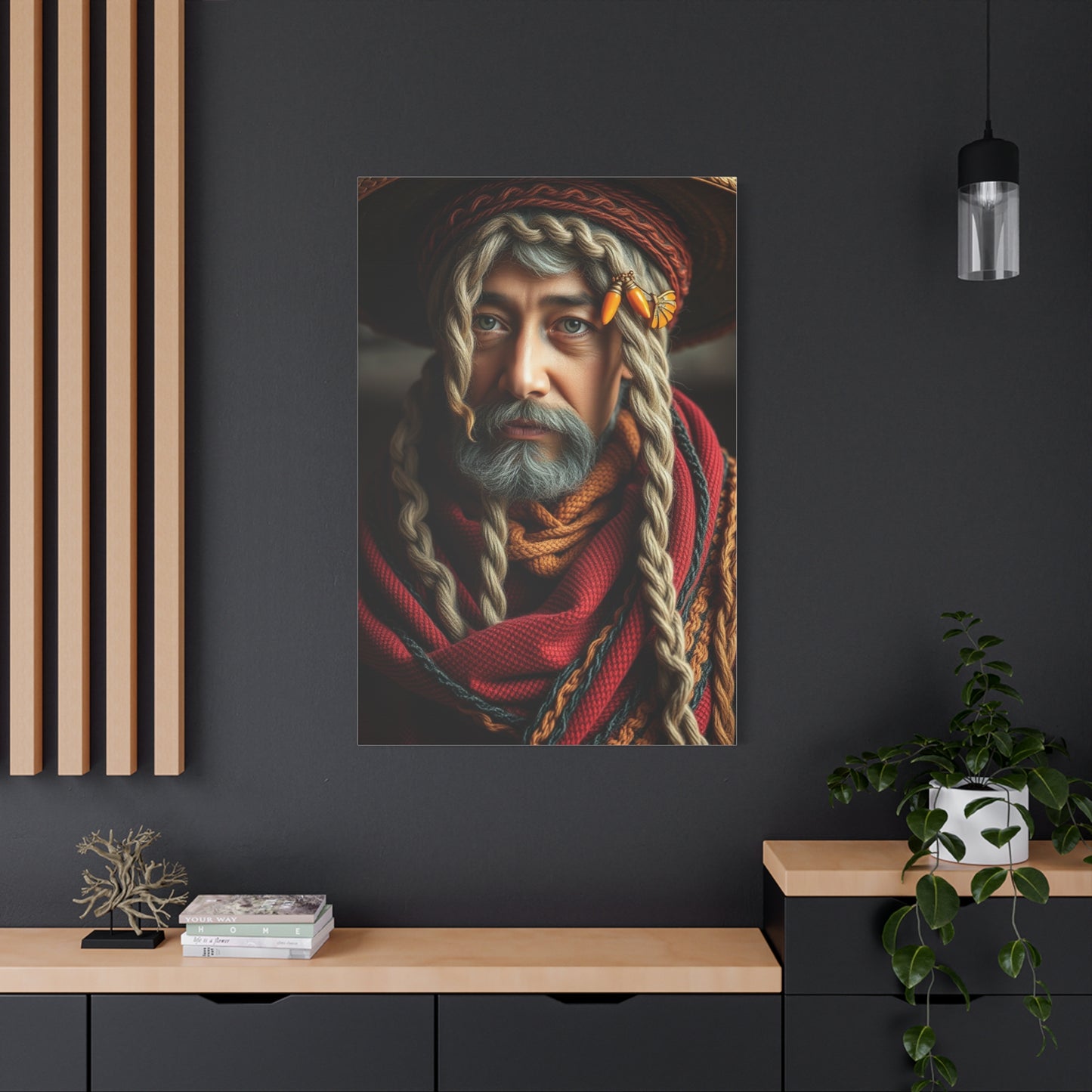 Vintage Serenity Panels Wall Art & Canvas Print