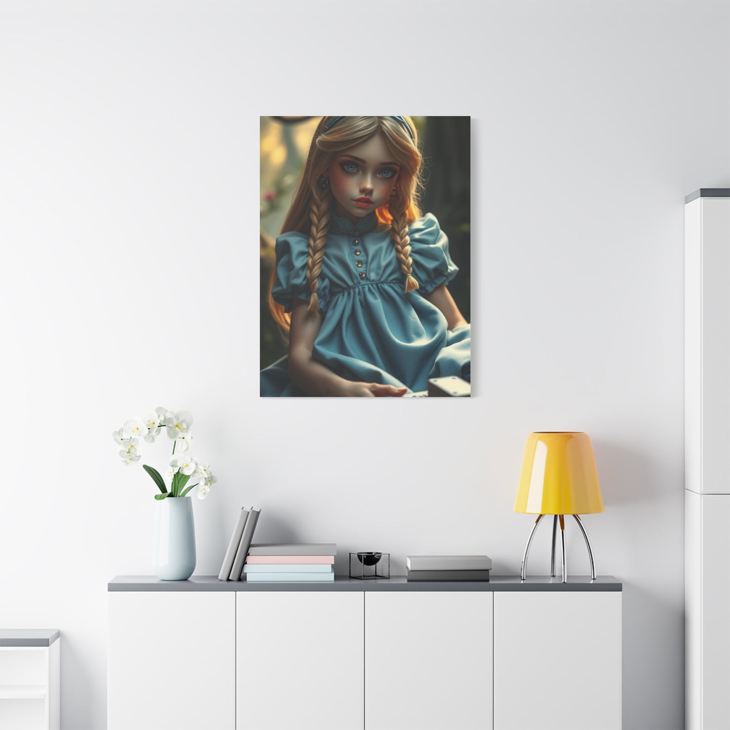Supreme Art Collection Alice In Wonderland Characters Wall Art & Canvas Print