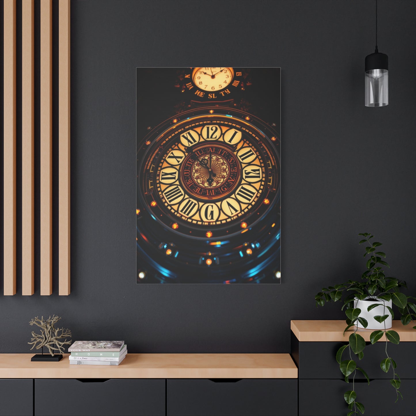 Clock Art Canvas Art 9 Wall Art & Canvas Print