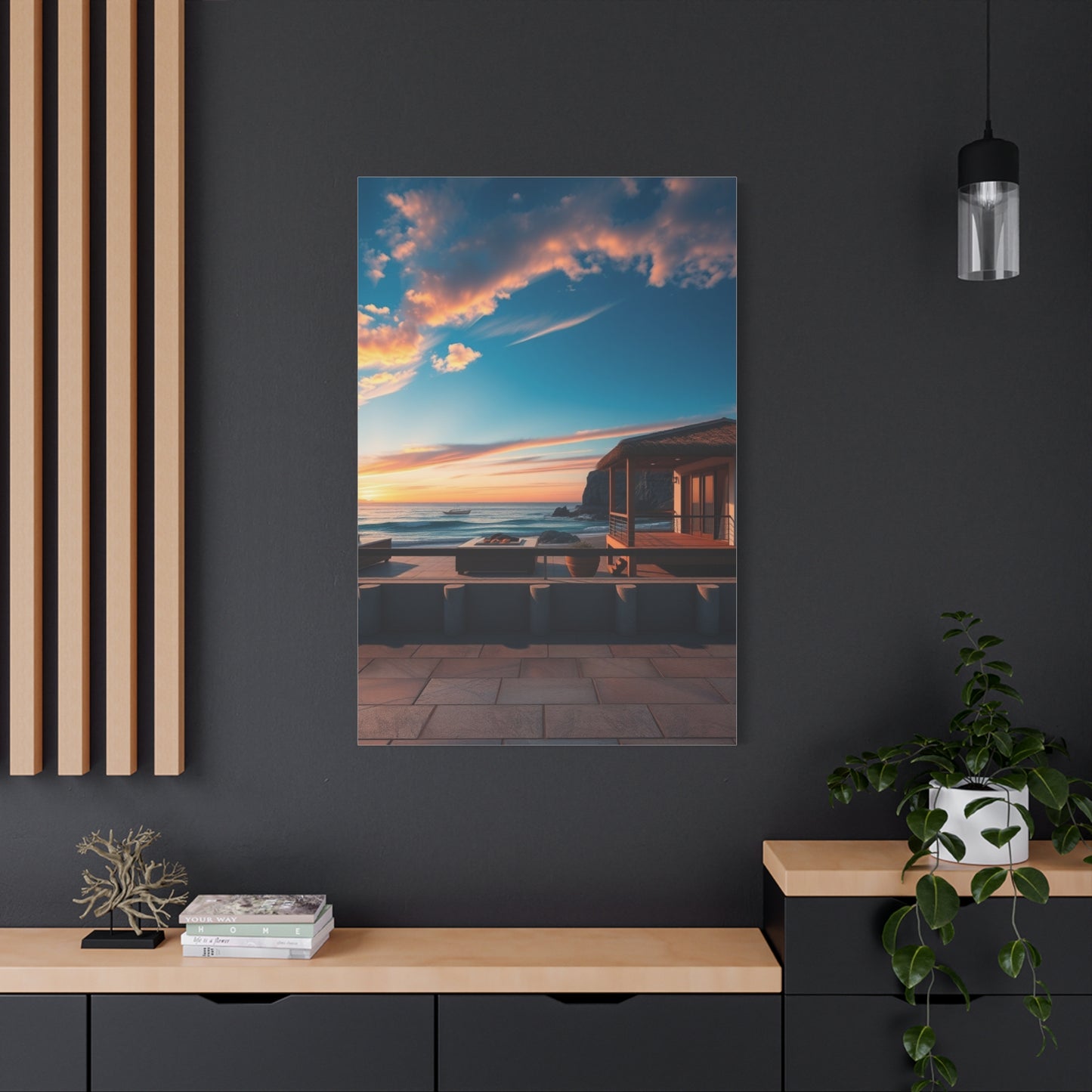 Seaside Serenity Canvas Wall Art & Canvas Print