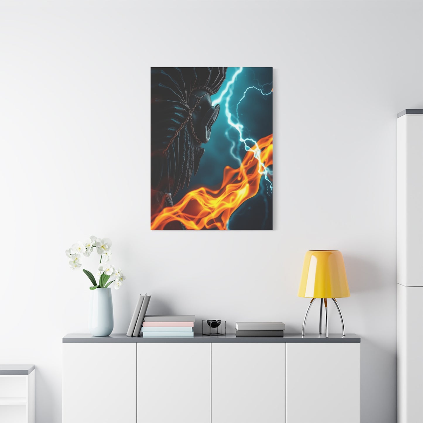 Velvet Tempest Tapestry Wall Art & Canvas Print