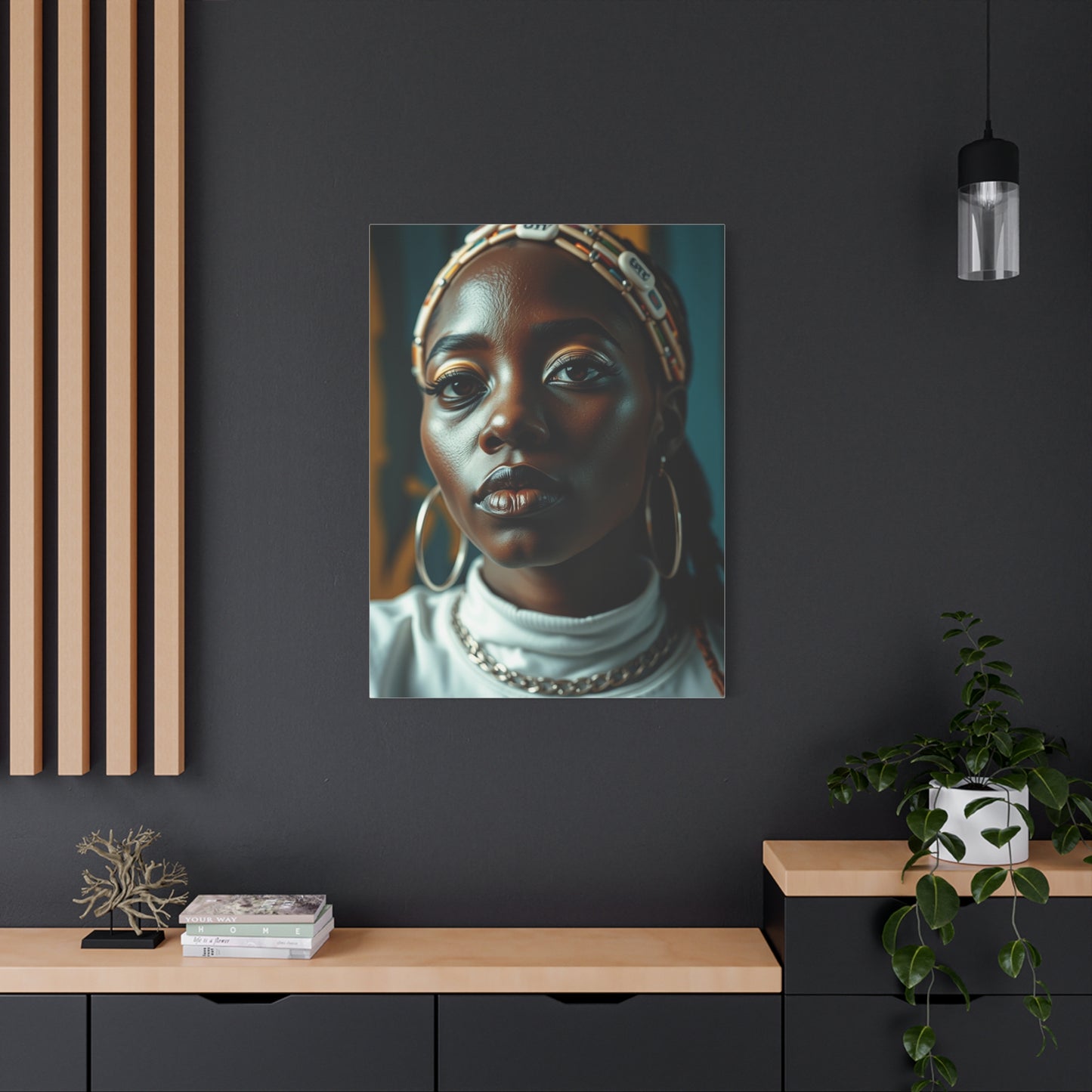Lady Basquiat Art Premium Canvas 13 Wall Art & Canvas Print