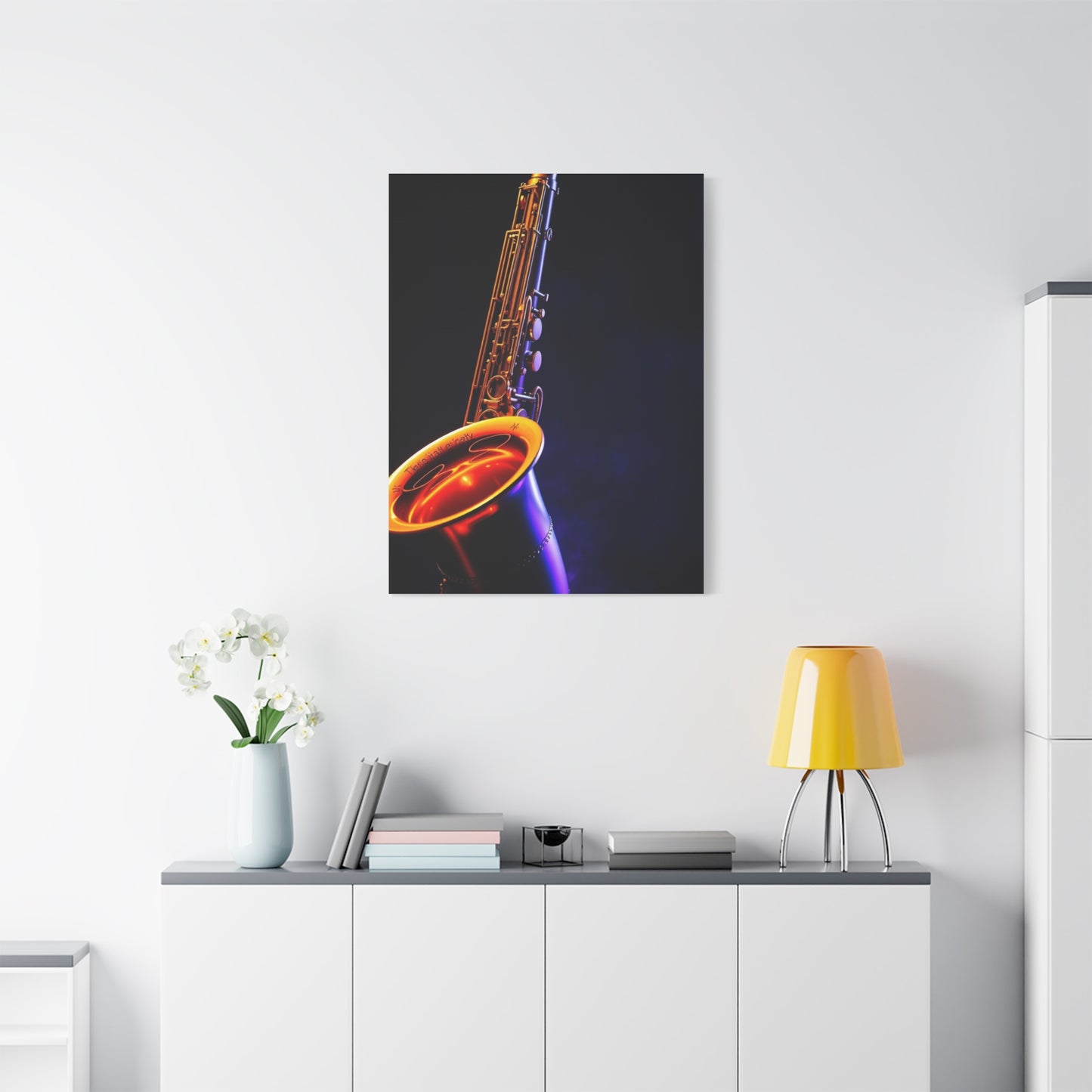 Saxophone Art Canvas Art 2 Wall Art & Canvas Print