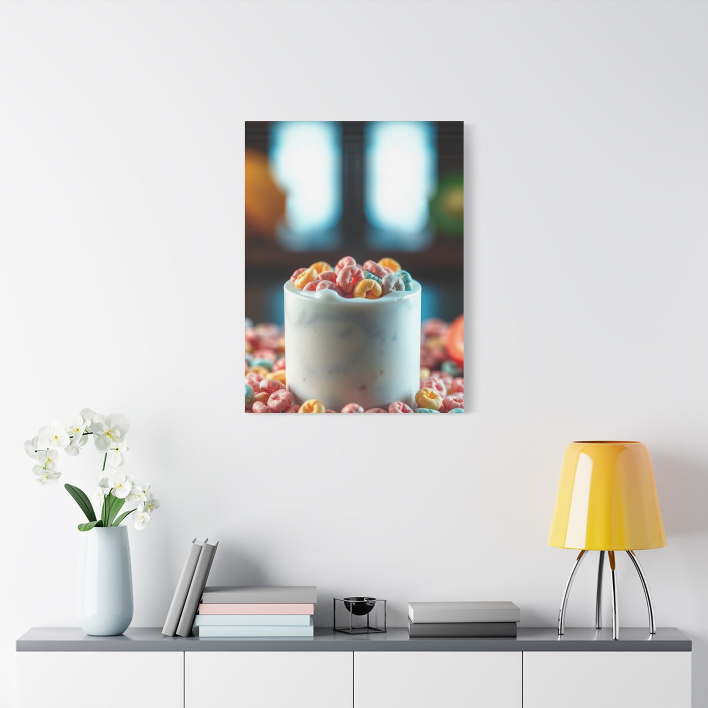 Dazzling Loop Mosaic Artwork Wall Art & Canvas Print