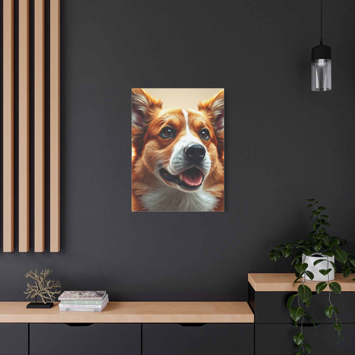 Corgi Dog Art Canvas Art 3 Wall Art & Canvas Print