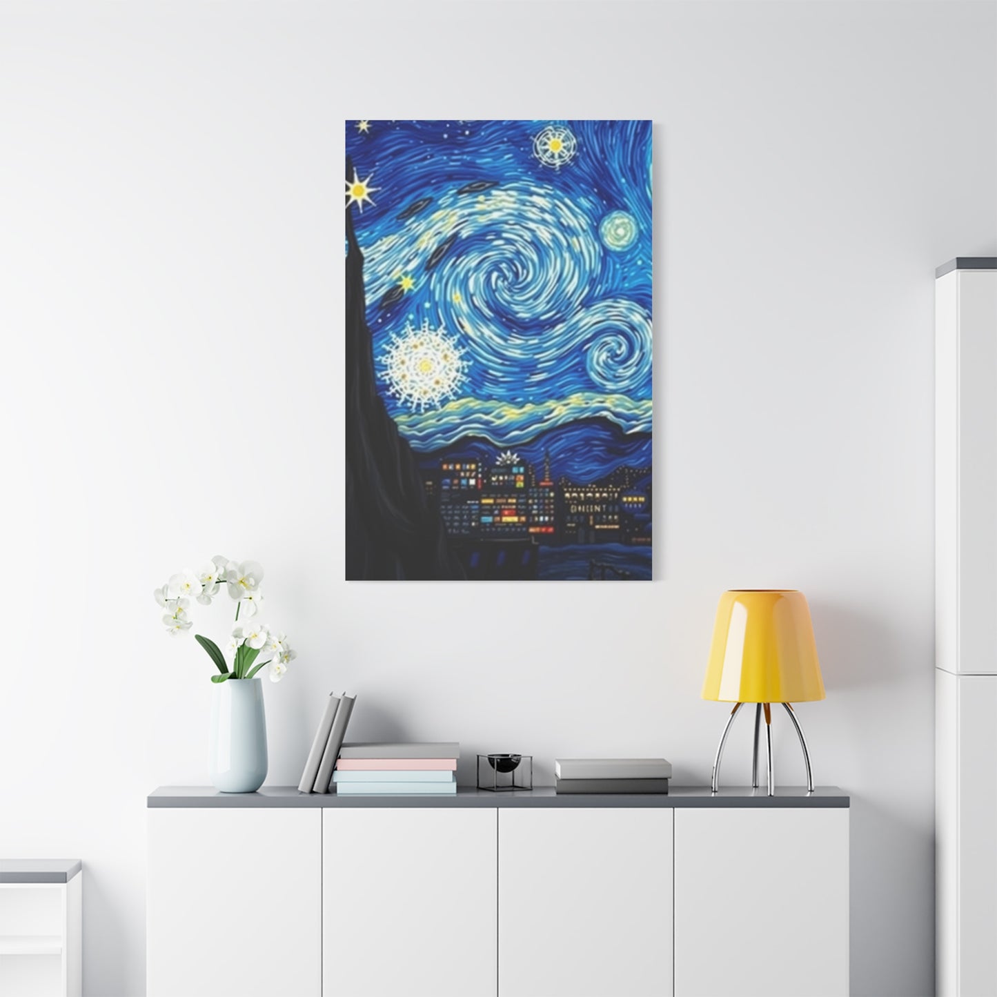 The Starry Night Canvas Art Canvas Art 4 Wall Art & Canvas Print