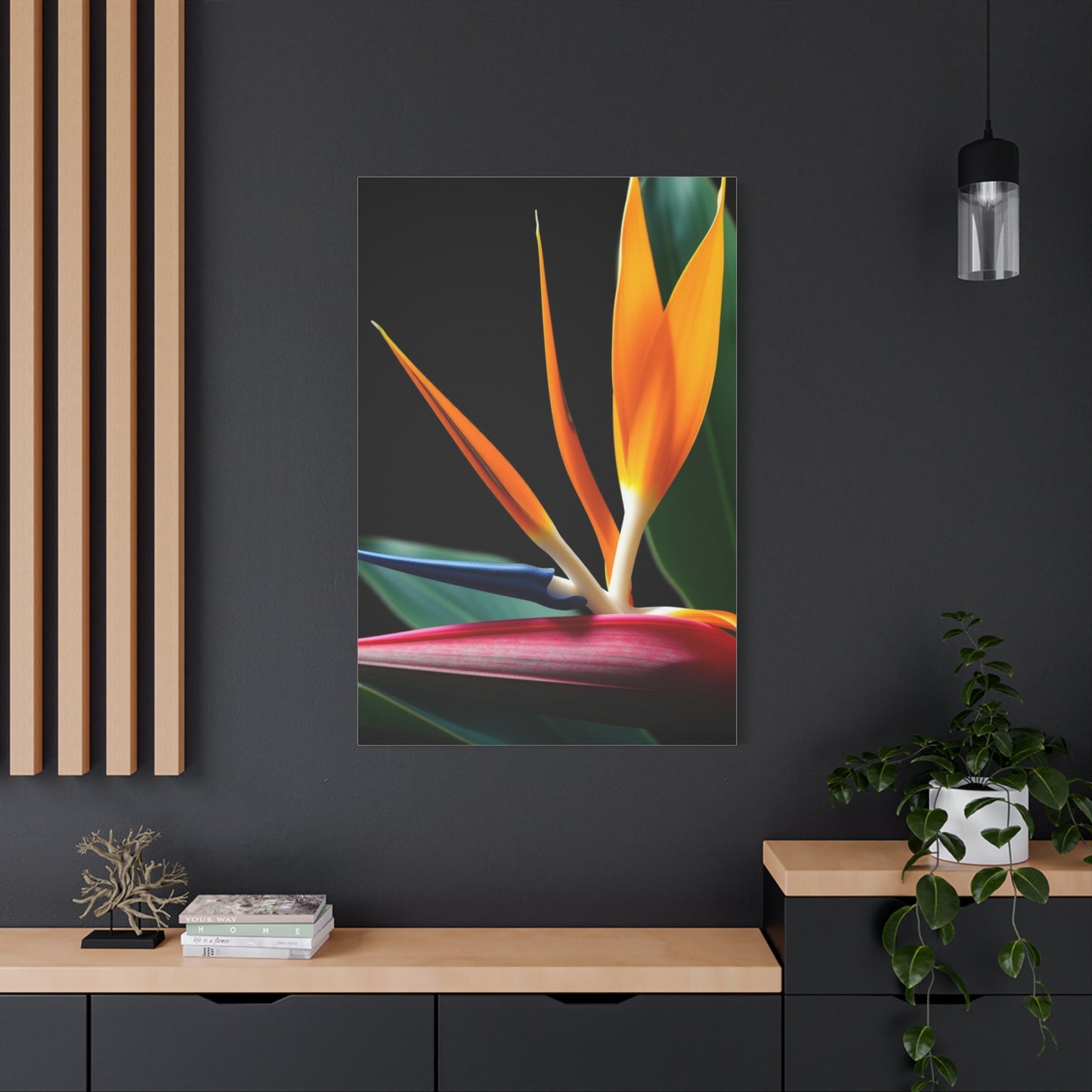 Collection Bird of Paradise Plant Art Art Wall Art & Canvas Print