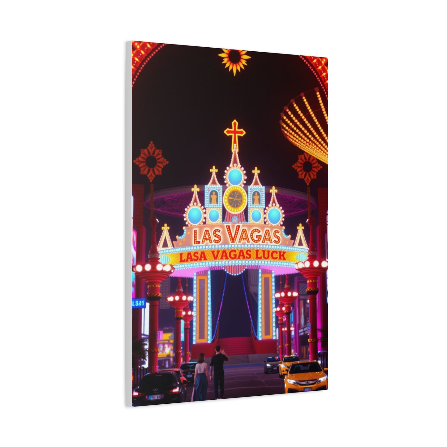 Las Vagas Art Canvas Art 10 Wall Art & Canvas Print