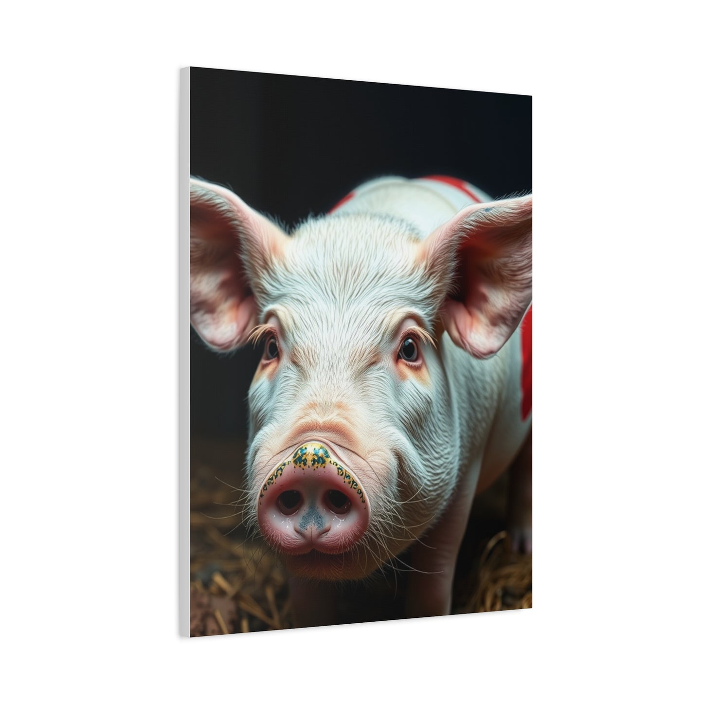 Pig Art Canvas Art 2 Wall Art & Canvas Print