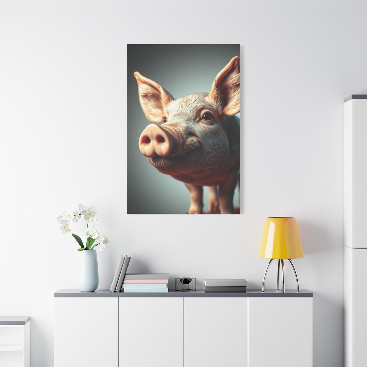 Pig Art Canvas Art 4 Wall Art & Canvas Print