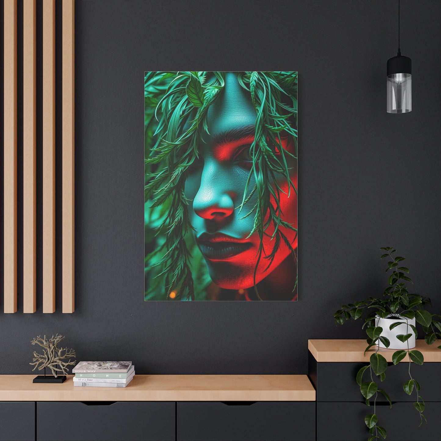 Viridian Opulence Art Wall Art & Canvas Print
