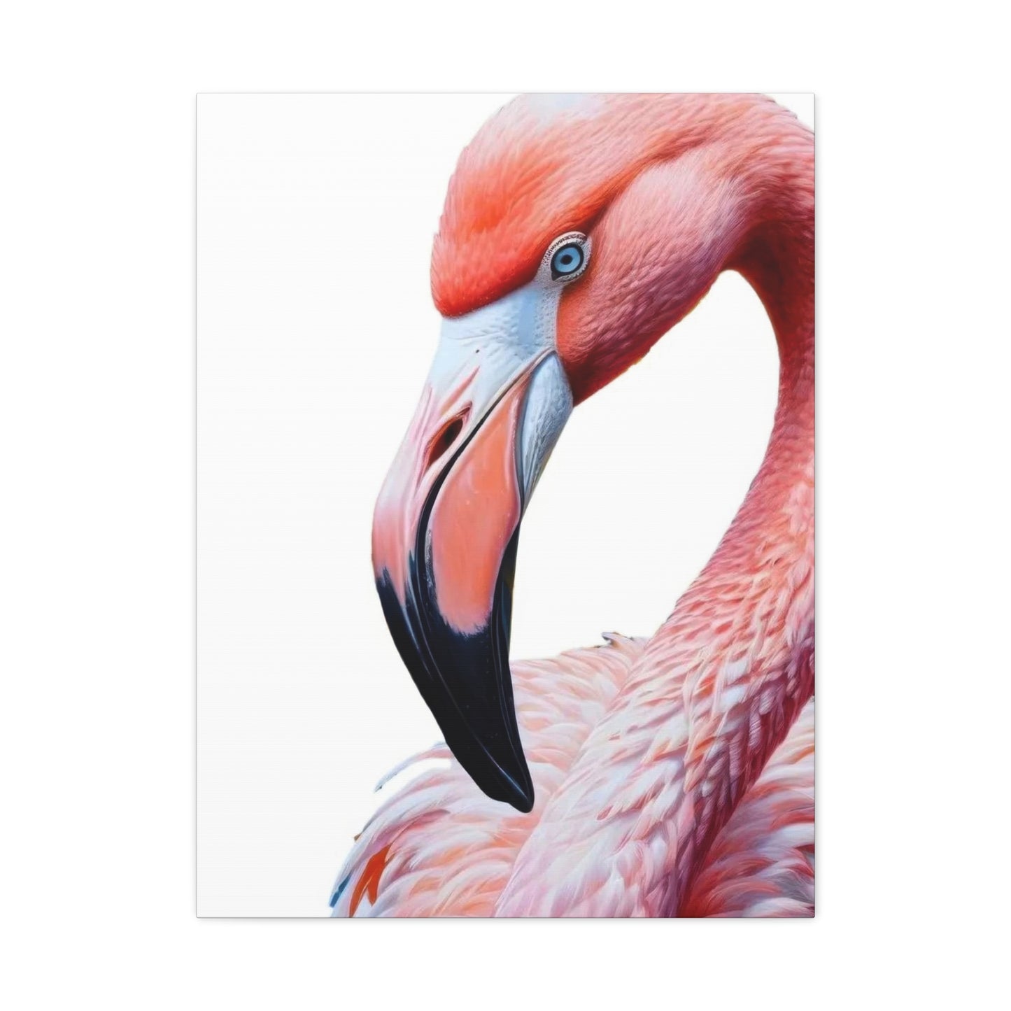 Flaming Portrait Wall Art & Canvas Prints