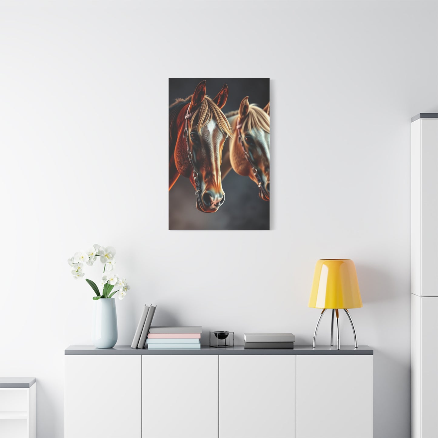 Sovereign Horse Tableau Wall Art & Canvas Print