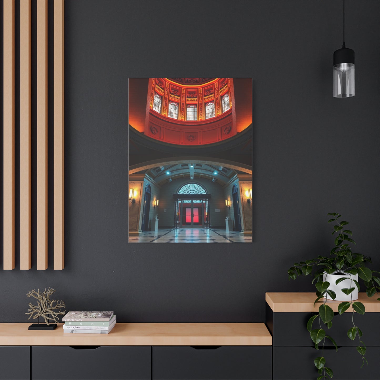 Sculptural Skyline Masterpiece Wall Art & Canvas Print