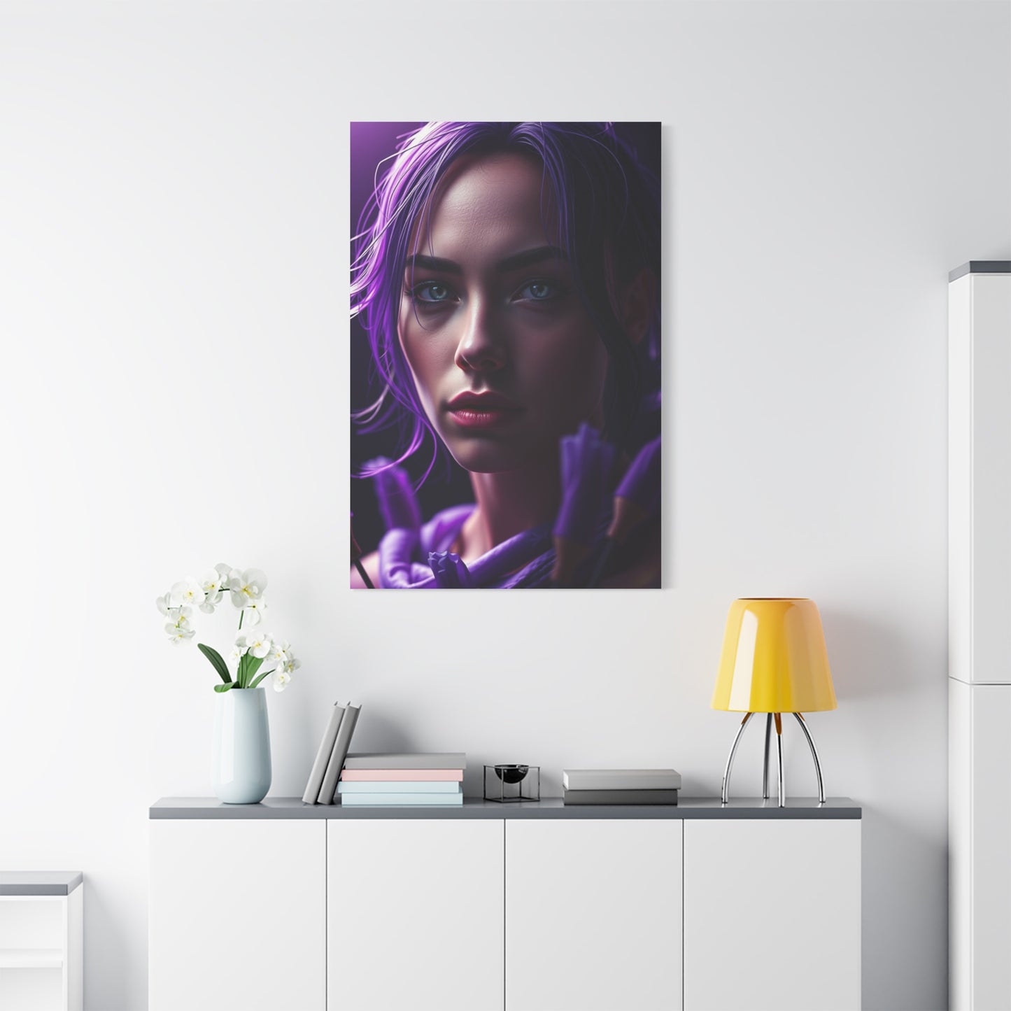 Majestic Amethyst Canvas Wall Art & Canvas Print
