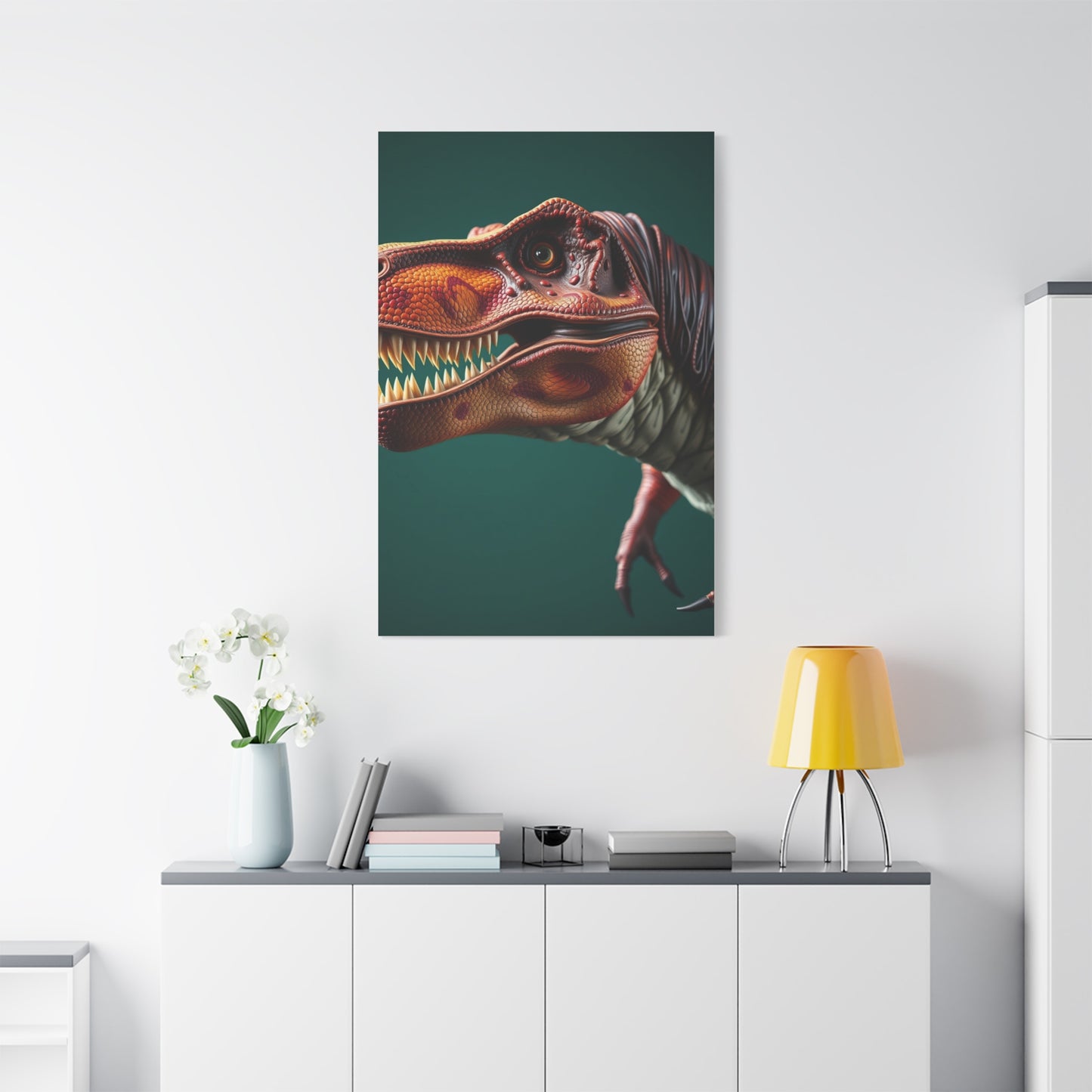 Tyrannosaurus Rex Art Canvas Art 5 Wall Art & Canvas Print