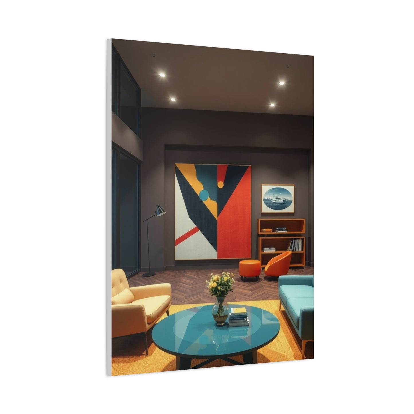 Vintage Luxe Canvas Piece Wall Art & Canvas Print