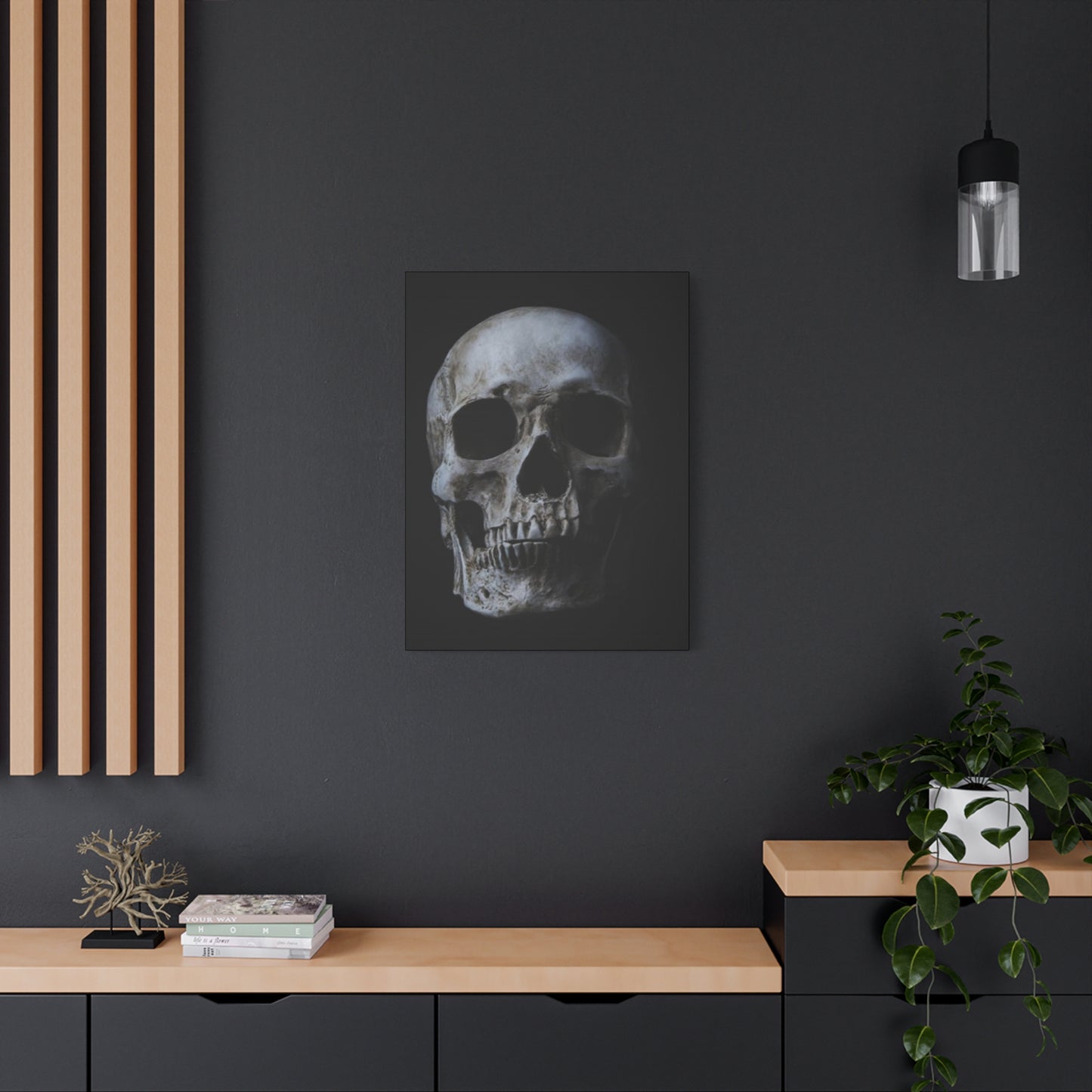 Scary Skull Poster Wall Art & Canvas Prints
