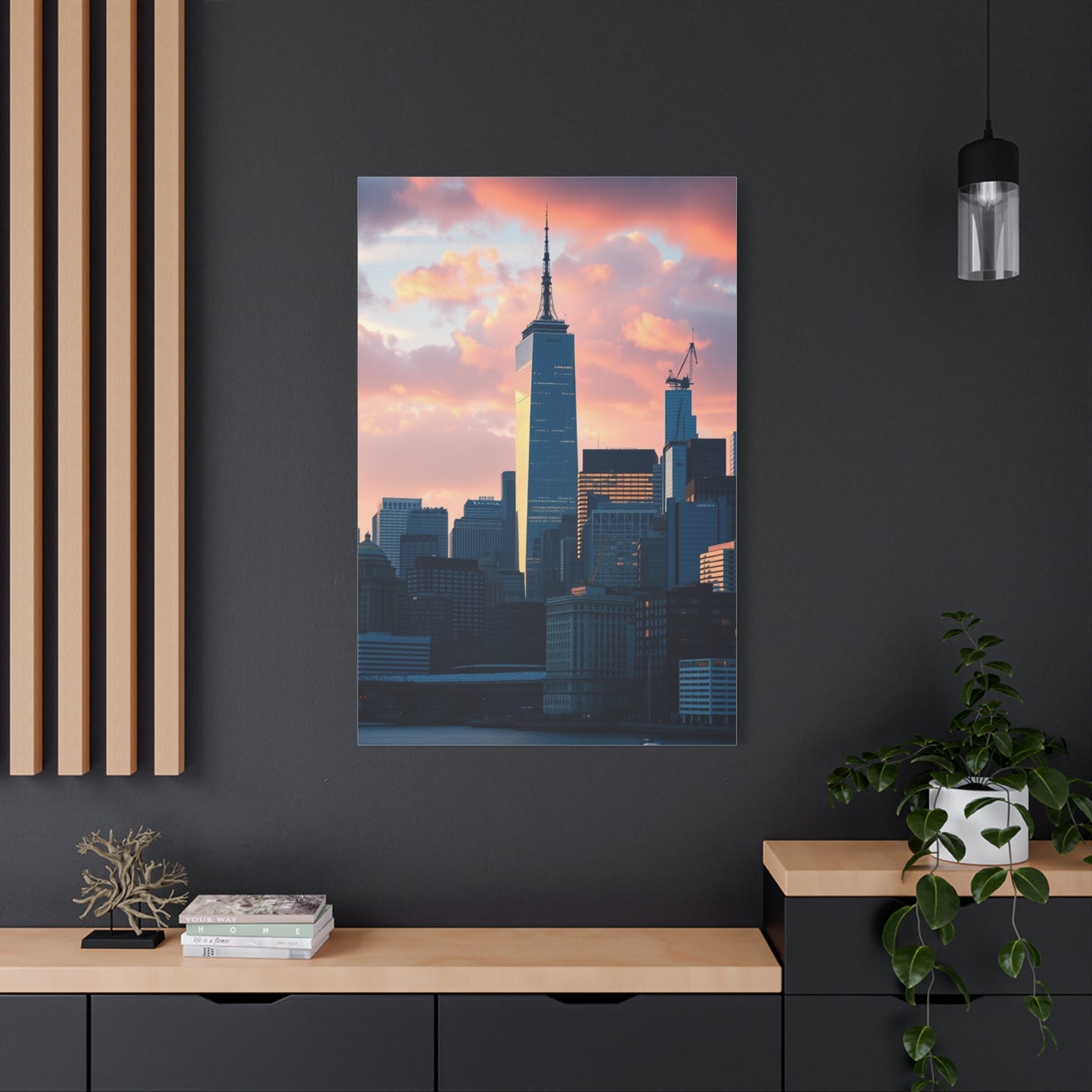 Vision NYC Skyline Art Art Wall Art & Canvas Print