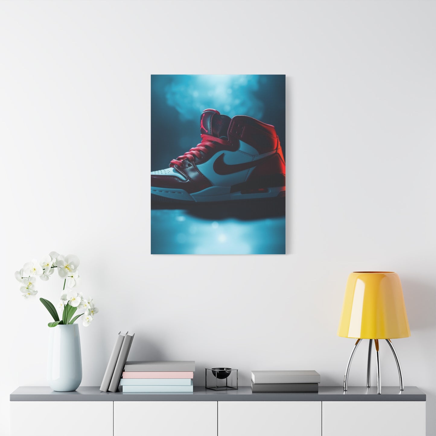 Nike Air Jordans Art Premium Canvas 20 Wall Art & Canvas Print