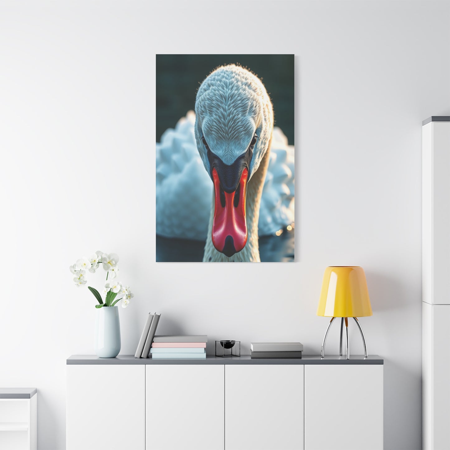 Swan Art Canvas Art 9 Wall Art & Canvas Print
