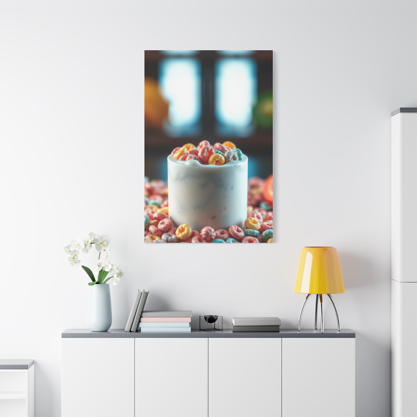 Dazzling Loop Mosaic Artwork Wall Art & Canvas Print