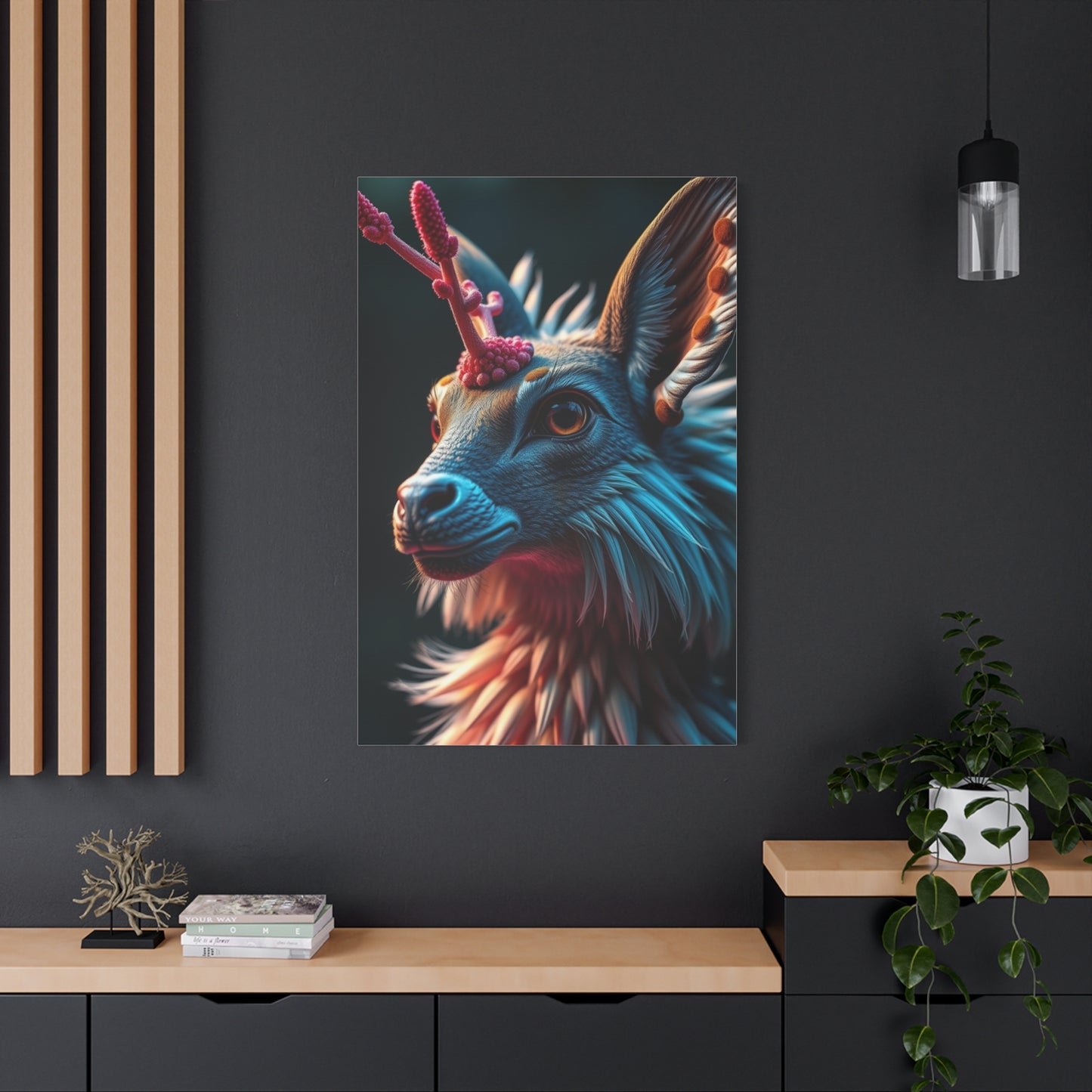 Floral Serenade Art Canvas Wall Art & Canvas Print