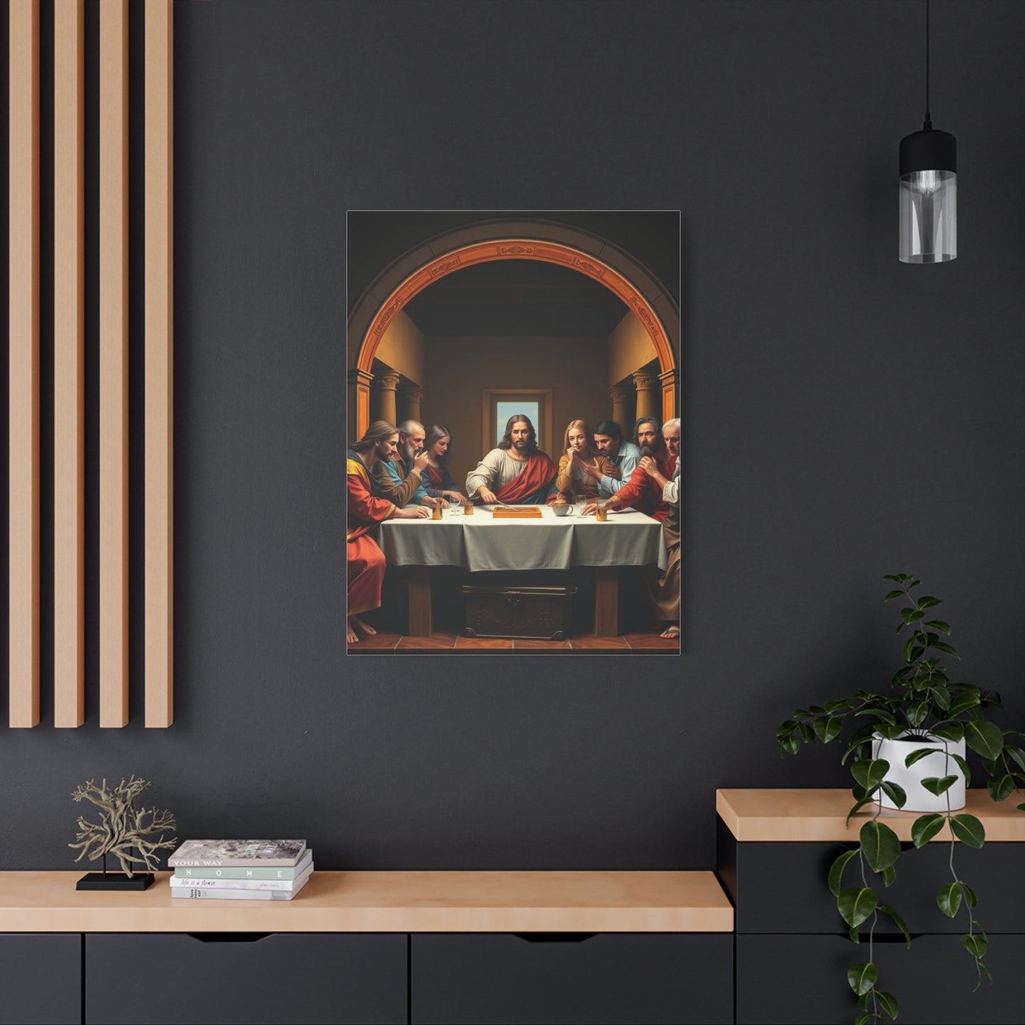 The Last Supper Art Canvas Art 2 Wall Art & Canvas Print