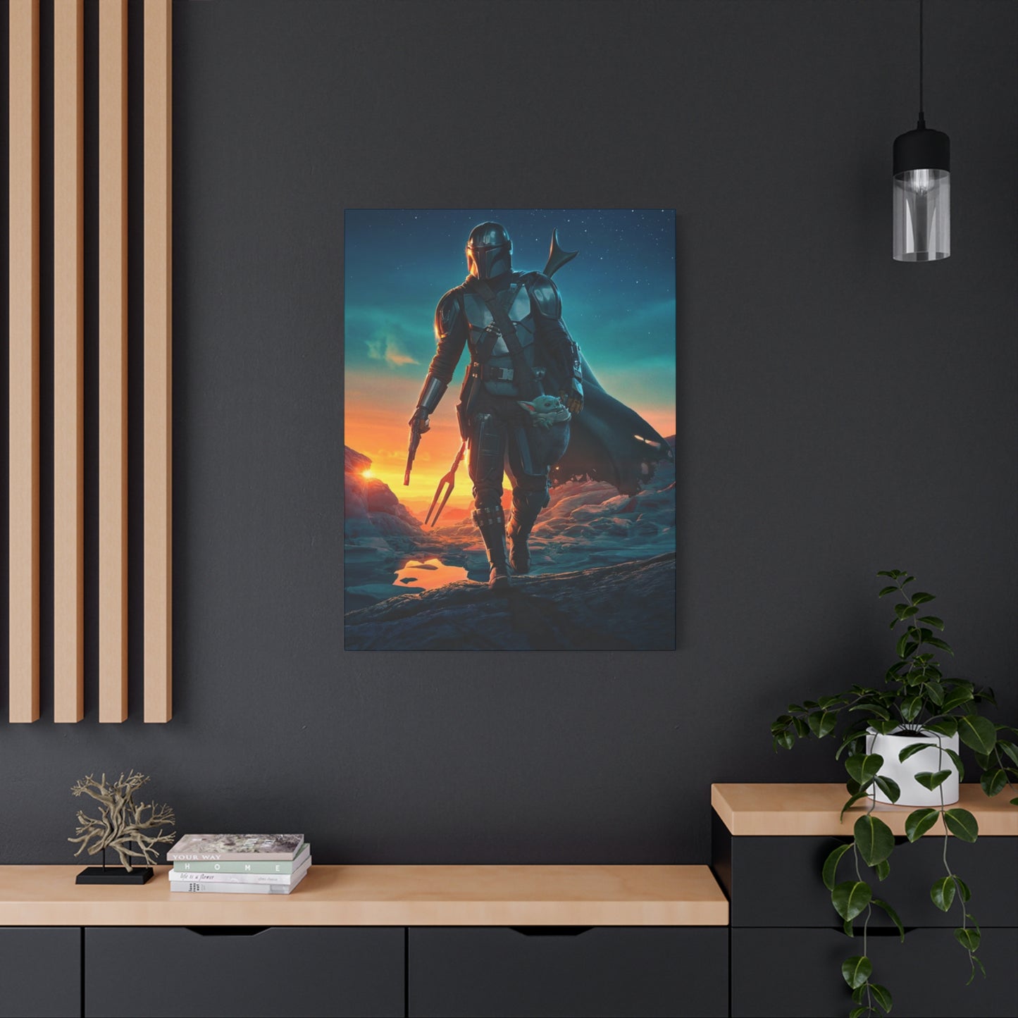 Star Wars Character And Yoda Wall Art & Canvas Prints