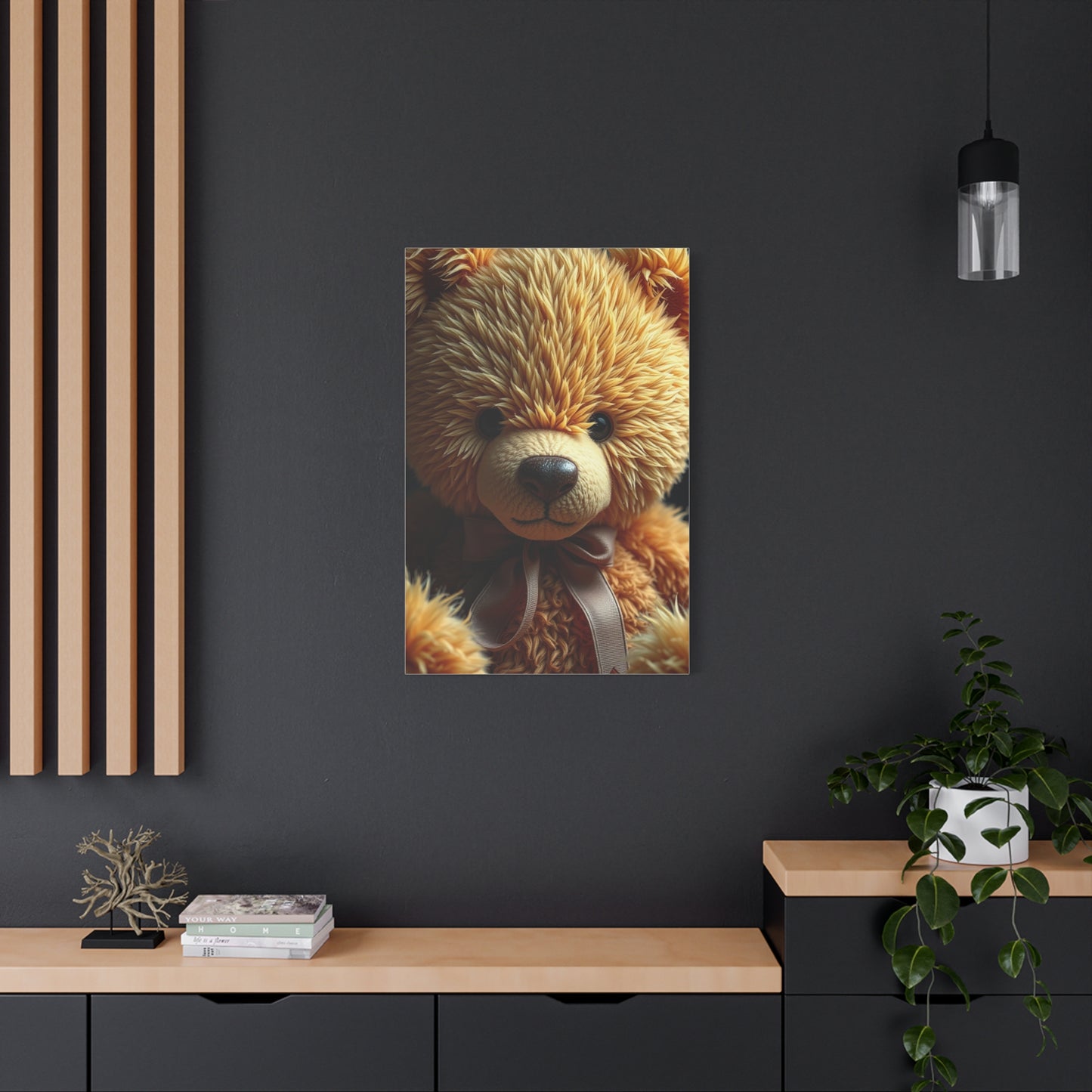 Teddy Bear Art Premium Canvas 18 Wall Art & Canvas Print