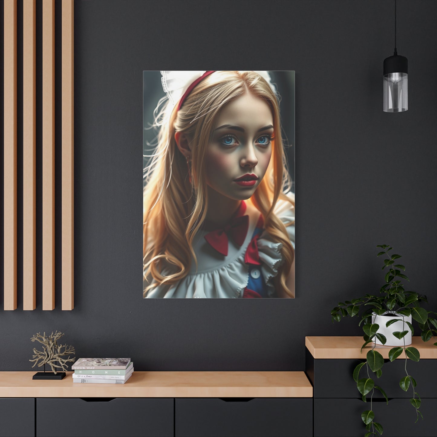 Collection Alice In Wonderland Characters Art Wall Art & Canvas Print