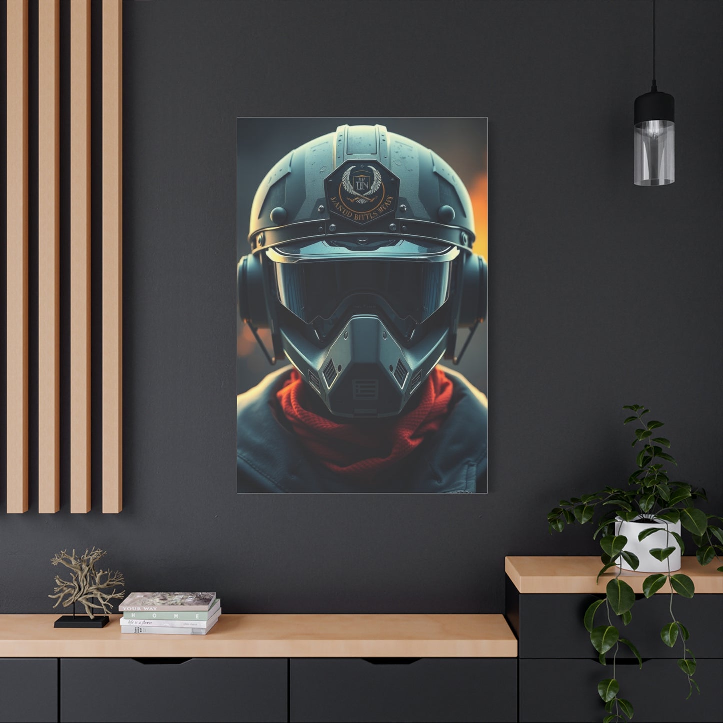 Vision Navy (Military) Art Art Wall Art & Canvas Print