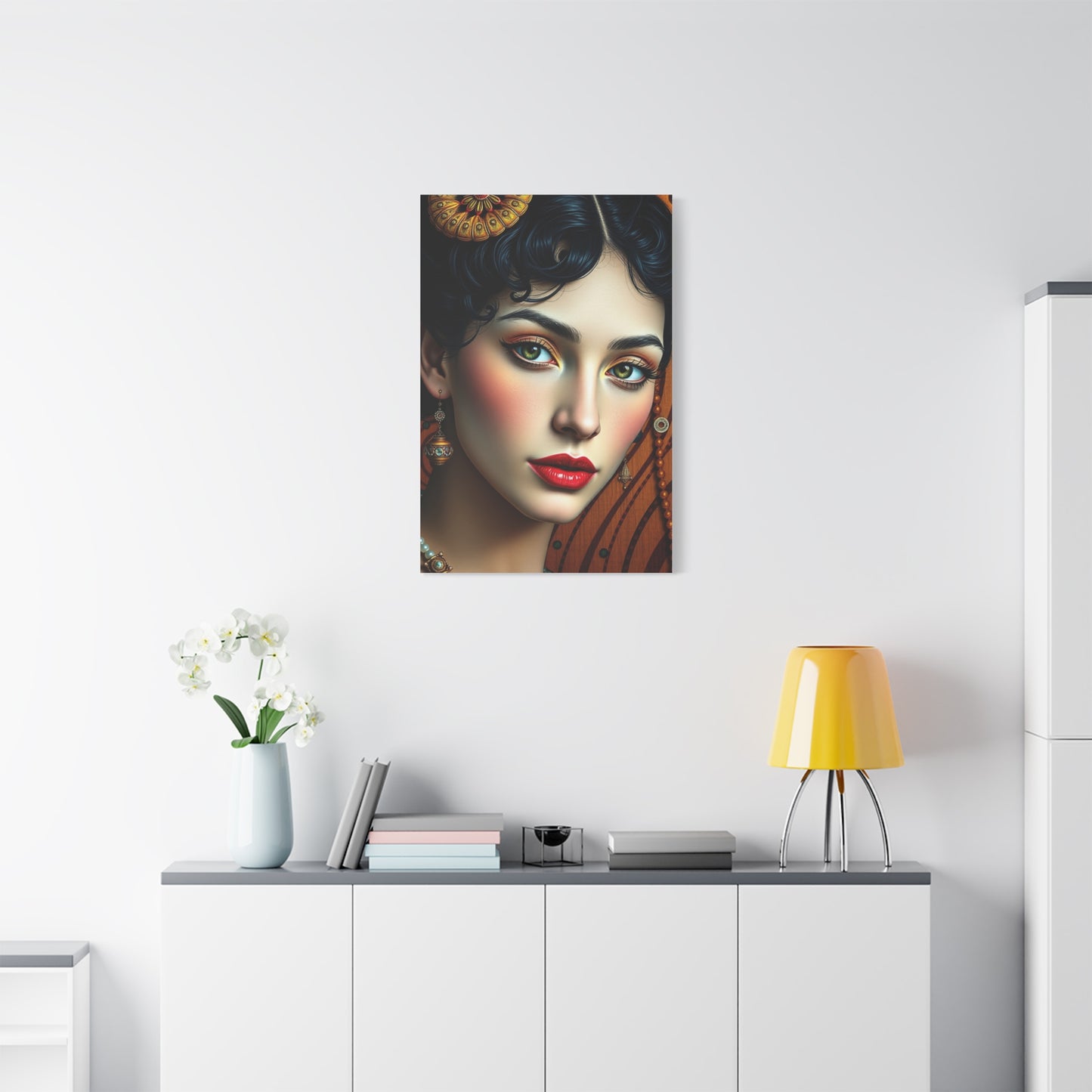 Gilded Serenity Canvas
