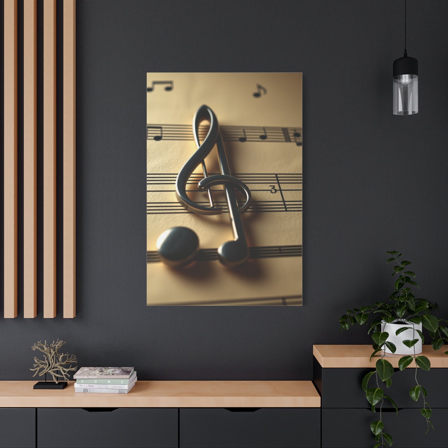Supreme Musical Notes Art Collection Wall Art & Canvas Print