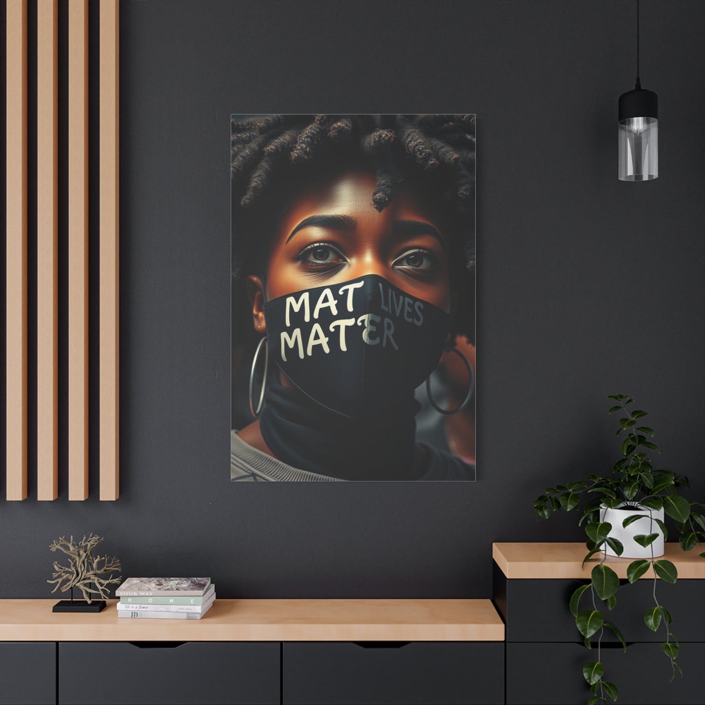 Black Lives Matter Art Supreme Gallery Wall Art & Canvas Print