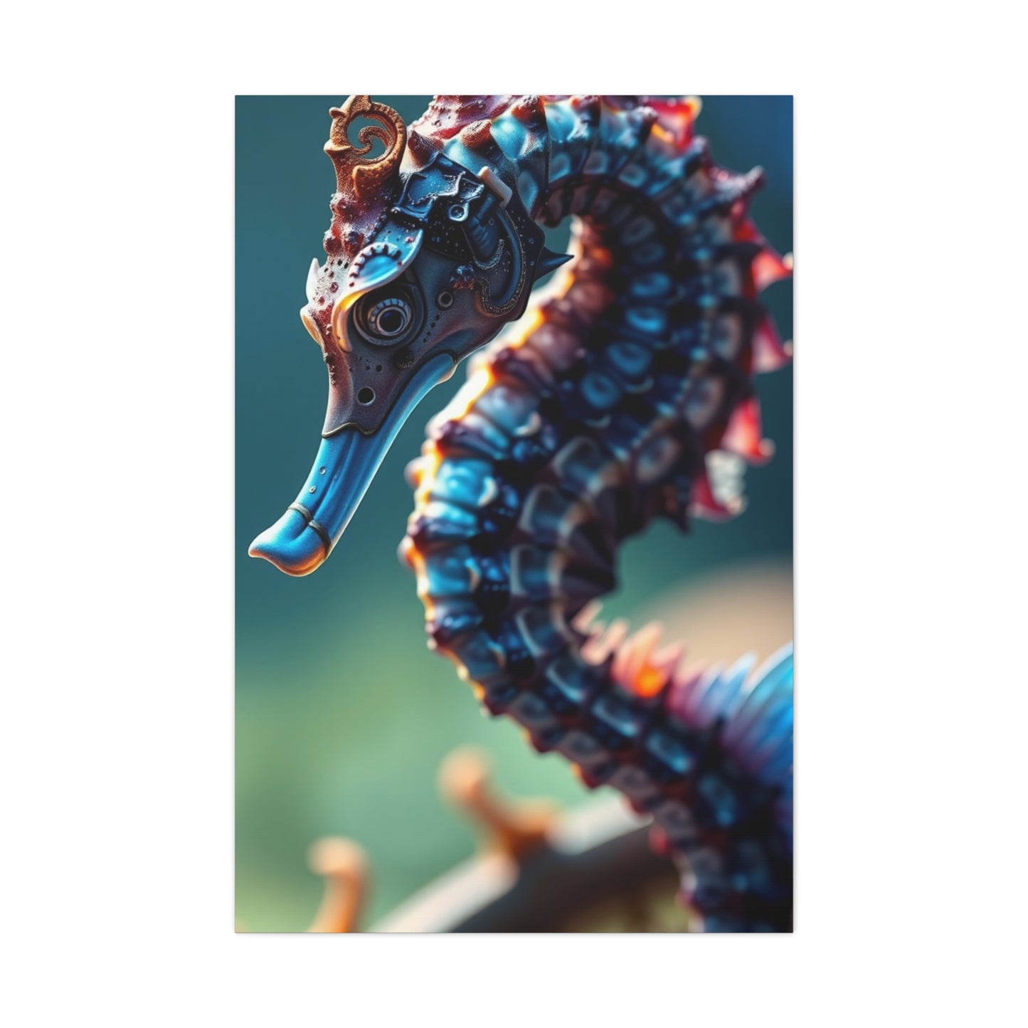 Seahorse Art Canvas Art 5 Wall Art & Canvas Print