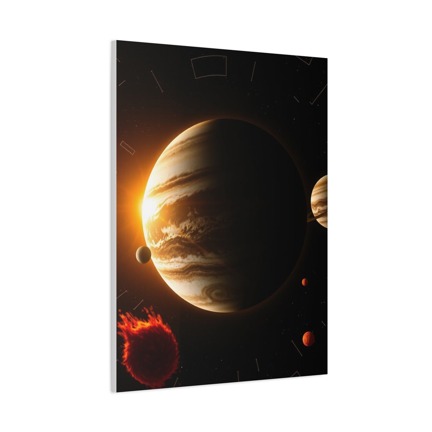 Orbital Splendor Panel Wall Art & Canvas Print