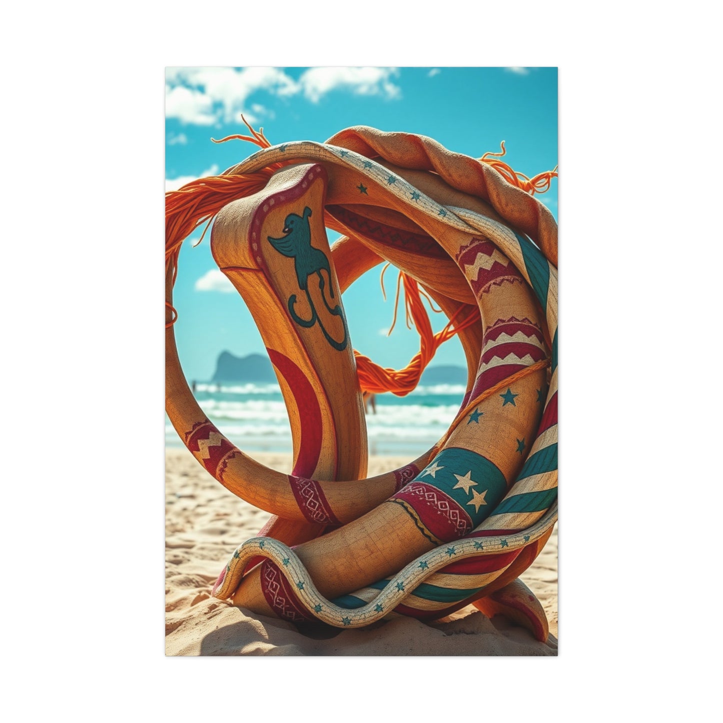 Opulent Shoreline Imagery Wall Art & Canvas Print
