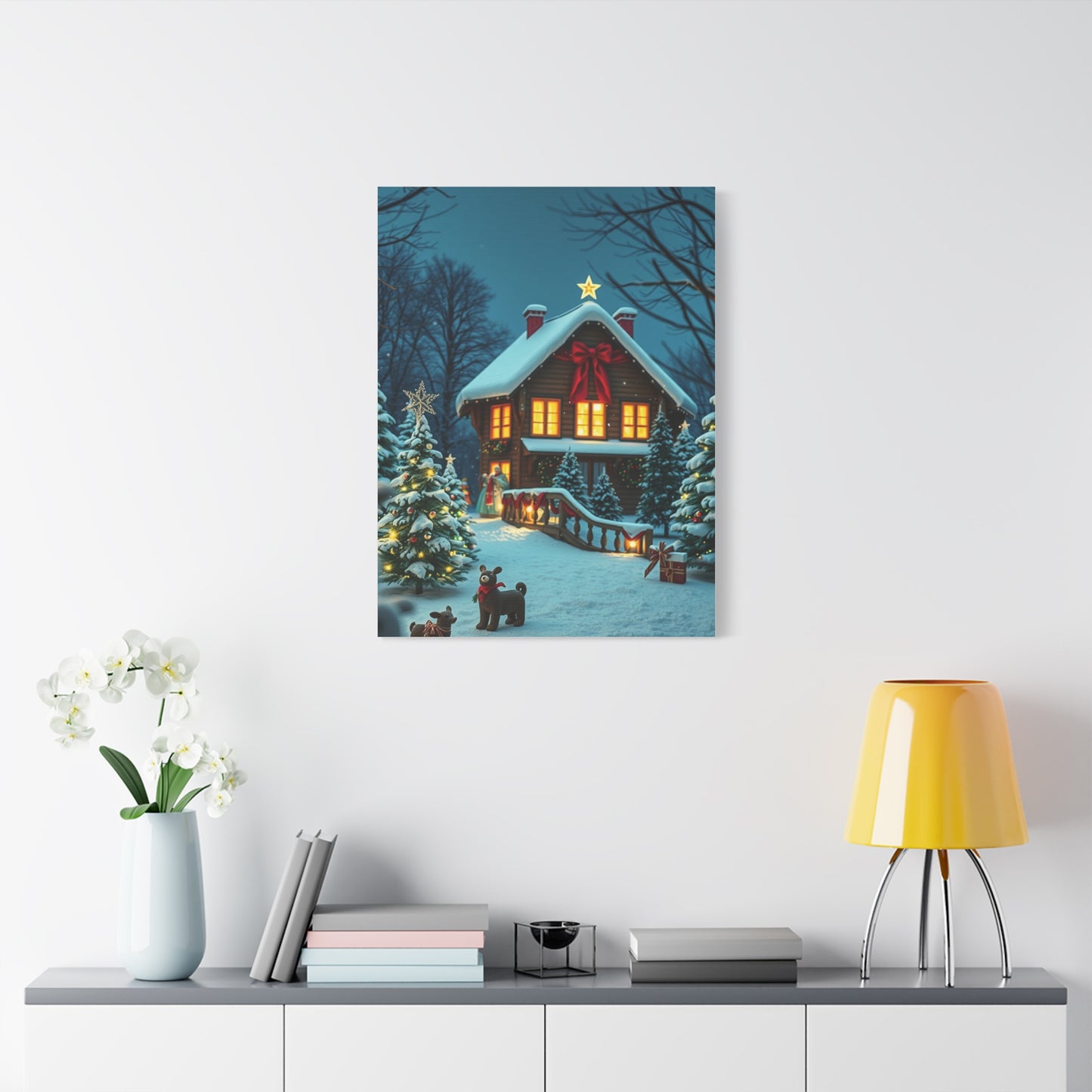 Nostalgic Noël Elegance Wall Art