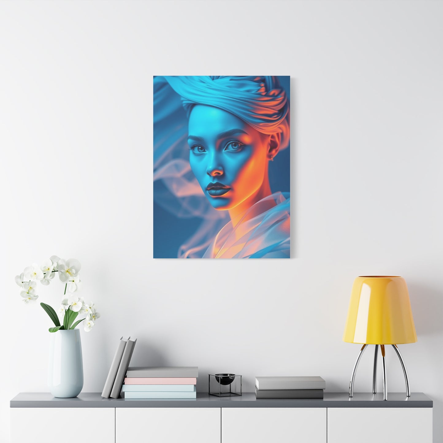 Majestic Aegean Tableau Wall Art & Canvas Print